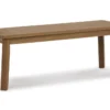 Jani Outdoor Dining Bench 1 Jani Outdoor Dining Bench -Furniture Store 311866 brown wood dining bench signature 01