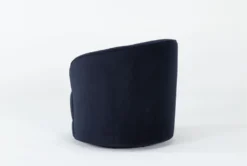 Bijoux "33" Velvet Swivel Chair -Furniture Store 312603 blue fabric swivel side 21