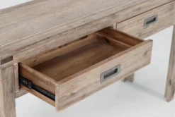 Sandburst II Console Table -Furniture Store 312614 natural wood sofa table detail 44