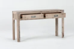 Sandburst II Console Table -Furniture Store 312614 natural wood sofa table side 19