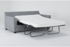 Jaylen Cement 74" Full Sleeper Sofa 13 Jaylen Cement 74" Full Sleeper Sofa -Furniture Store 312661 grey fabric sleeper side 19