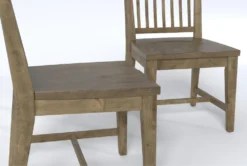 Gables Dining Side Chair Set Of 2 -Furniture Store 312794 brown wood dining chair detail 44