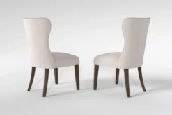 Covington Dining Side Chair Set Of 2 -Furniture Store 312809 natural fabric dining chair back 65