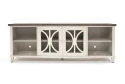 Ferriday 80" White TV Stand