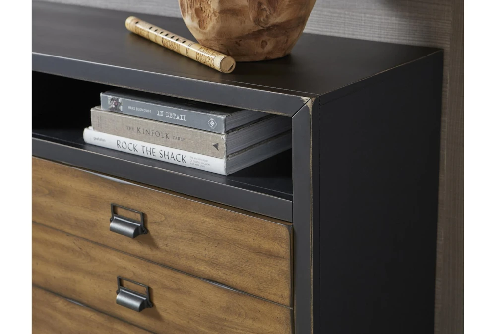 Emory Black 80" Tv Stand 4 Emory Black 80" Tv Stand - Image 2