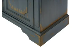 Rune Blue 65" TV Stand -Furniture Store 313289 blue wood media console detail 46