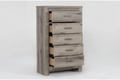 Jeraco Grey Chest Of Drawers -Furniture Store 313945 grey mdf chest side 19