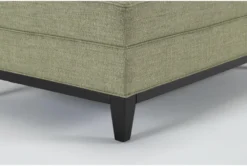 Holden V Chenille Settee 11 Holden V Chenille Settee -Furniture Store 314880 green fabric settee detail 44