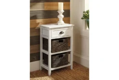 Oslyn White Accent Table -Furniture Store 315308 room 85