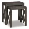 Emerst Gray 2 Piece Nesting Table -Furniture Store 315312 signature 01