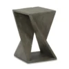 Zayne Distressed Grey Accent Table -Furniture Store 315329 signature 01