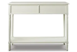 Booker White Console Table -Furniture Store 315362 back 82