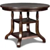 Byer 50" Counter Table -Furniture Store 315398 brown veneer dining table signature 01