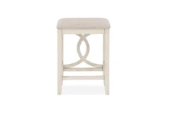 Keyes Beige 3 Piece Console Bar Set -Furniture Store 315399 beige veneer console bar back 82