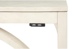 Keyes Beige 3 Piece Console Bar Set -Furniture Store 315399 beige veneer console bar detail 45