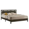Gemini Grey King Platform Bed