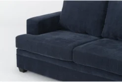 Bonaterra Midnight 3 Piece Sofa, Loveseat & Storage Ottoman Set -Furniture Store 316002 blue fabric living room set detail 45