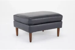 Grayson Leather Ottoman
