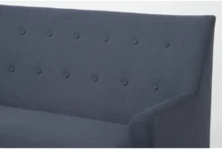 Celestino Slate Settee -Furniture Store 317508 blue fabric settee detail 44 1