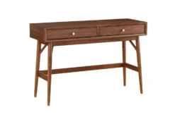 Leslie Mid-Century Console Table With Drawers