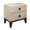 Corinne 23" 2 Drawer Nightstand