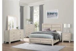 Davie 24" 2 Drawer Nightstand -Furniture Store 317790 white wood nightstand room 85