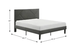 Miles Queen Upholstered Platform Bed 13 Miles Queen Upholstered Platform Bed -Furniture Store 317820 detail 44