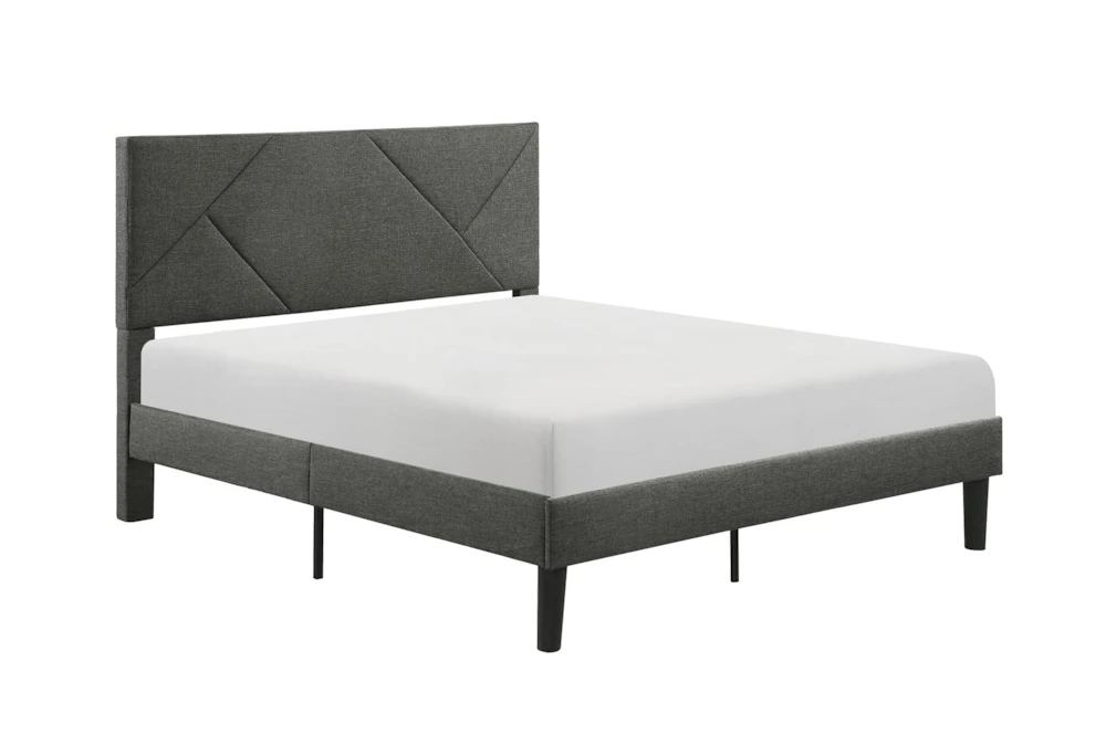 Miles Queen Upholstered Platform Bed 3 Miles Queen Upholstered Platform Bed