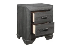 Declan Grey 27" 2 Drawer Nightstand -Furniture Store 317872 detail 44