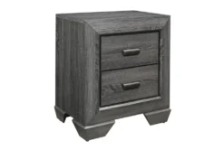 Declan Grey 27" 2 Drawer Nightstand