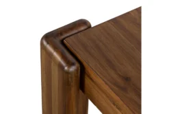 Acacia Wood End Table -Furniture Store 318192 brown wood accent table detail 46