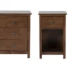 Carson 1 Drawer & 3 Drawer Nightstand Set Of 2 -Furniture Store 318217 signature 01