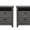Owen Grey 2 Drawer Nightstand Set Of 2 -Furniture Store 318257 signature 01