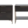 Palladium 2 Drawer & Accent Nightstand Set Of 2 -Furniture Store 318260 signature 01