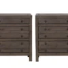 Rowan Espresso 3 Drawer Nightstand Set Of 2 -Furniture Store 318274 signature 01