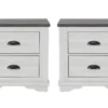 Cora White 2 Drawer Nightstand Set Of 2 -Furniture Store 318298 signature 01