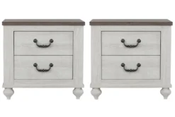 Emelia 2 Drawer Nightstand Set Of 2