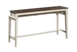 Jill 68" Counter Set For 3 -Furniture Store 319230 brown wood counter height set side 14