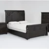 Remi Queen Sleigh 3 Piece Bedroom Set 2 Remi Queen Sleigh 3 Piece Bedroom Set -Furniture Store 319482 brown bed signature 01
