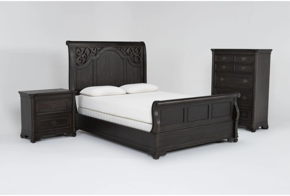Remi Queen Sleigh 3 Piece Bedroom Set 3 Remi Queen Sleigh 3 Piece Bedroom Set