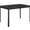 Bianca Black 48" Dining Table -Furniture Store 319496 signature 01