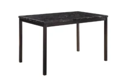 Bianca Black 48" Dining Table