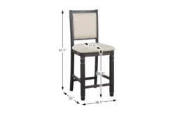 Taylor Brown/Black Counter Set For 4 -Furniture Store 319511 detail 45