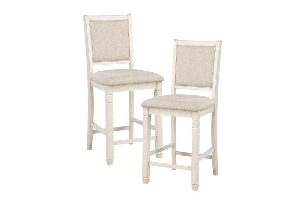 Taylor Brown/White 42" Counter Set For 4 7 Taylor Brown/White 42" Counter Set For 4 - Image 5