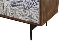 Veda Coconut Shell 80" TV Stand 10 Veda Coconut Shell 80" TV Stand -Furniture Store 320466 multicolor wood media console detail 46