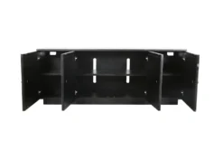 Veda Dark Espresso 81" TV Stand 10 Veda Dark Espresso 81" TV Stand -Furniture Store 320467 brown wood media console detail 46