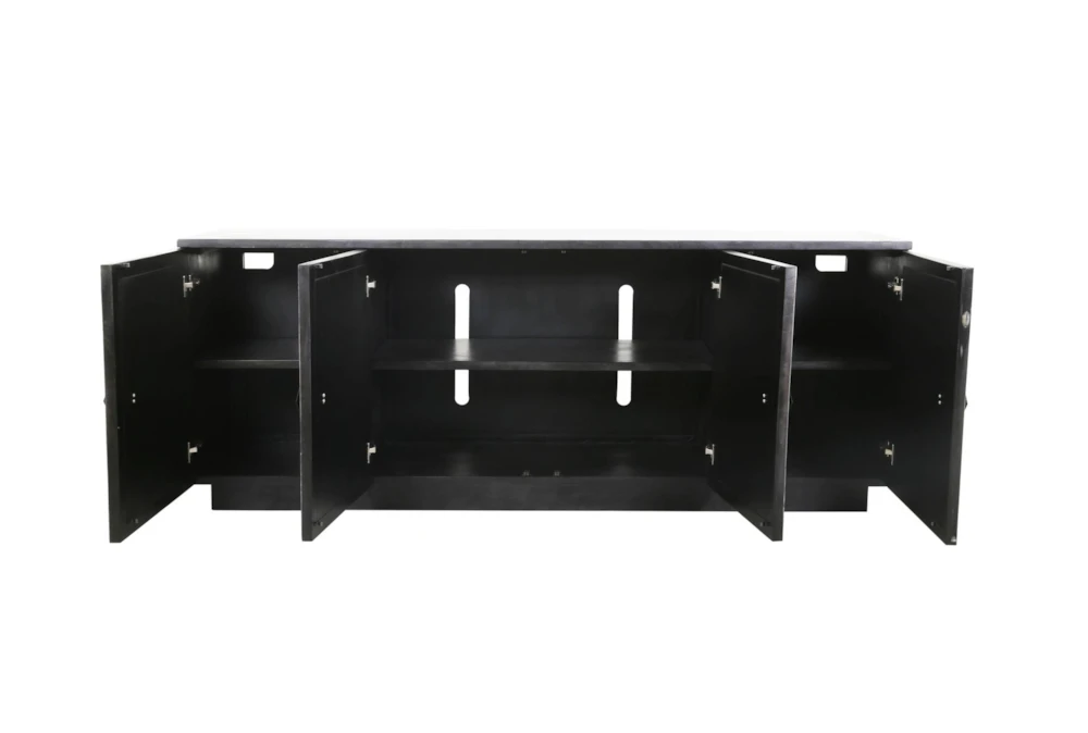 Veda Dark Espresso 81" TV Stand 6 Veda Dark Espresso 81" TV Stand - Image 4