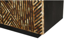 Veda Dark Espresso 81" TV Stand 11 Veda Dark Espresso 81" TV Stand -Furniture Store 320467 brown wood media console detail 47