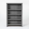 Westlawn 48" Grey Boookcase -Furniture Store 320498 grey wood bookcase signature 01