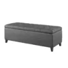 Maia 49"Charcoal Tufted Soft Close Storage Bench 2 Maia 49"Charcoal Tufted Soft Close Storage Bench -Furniture Store 320517 signature 01